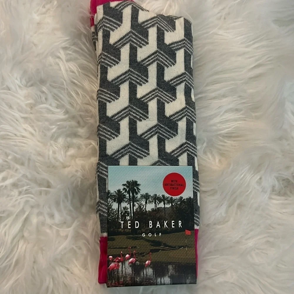 Ted Baker Gray Marl Dress Socks